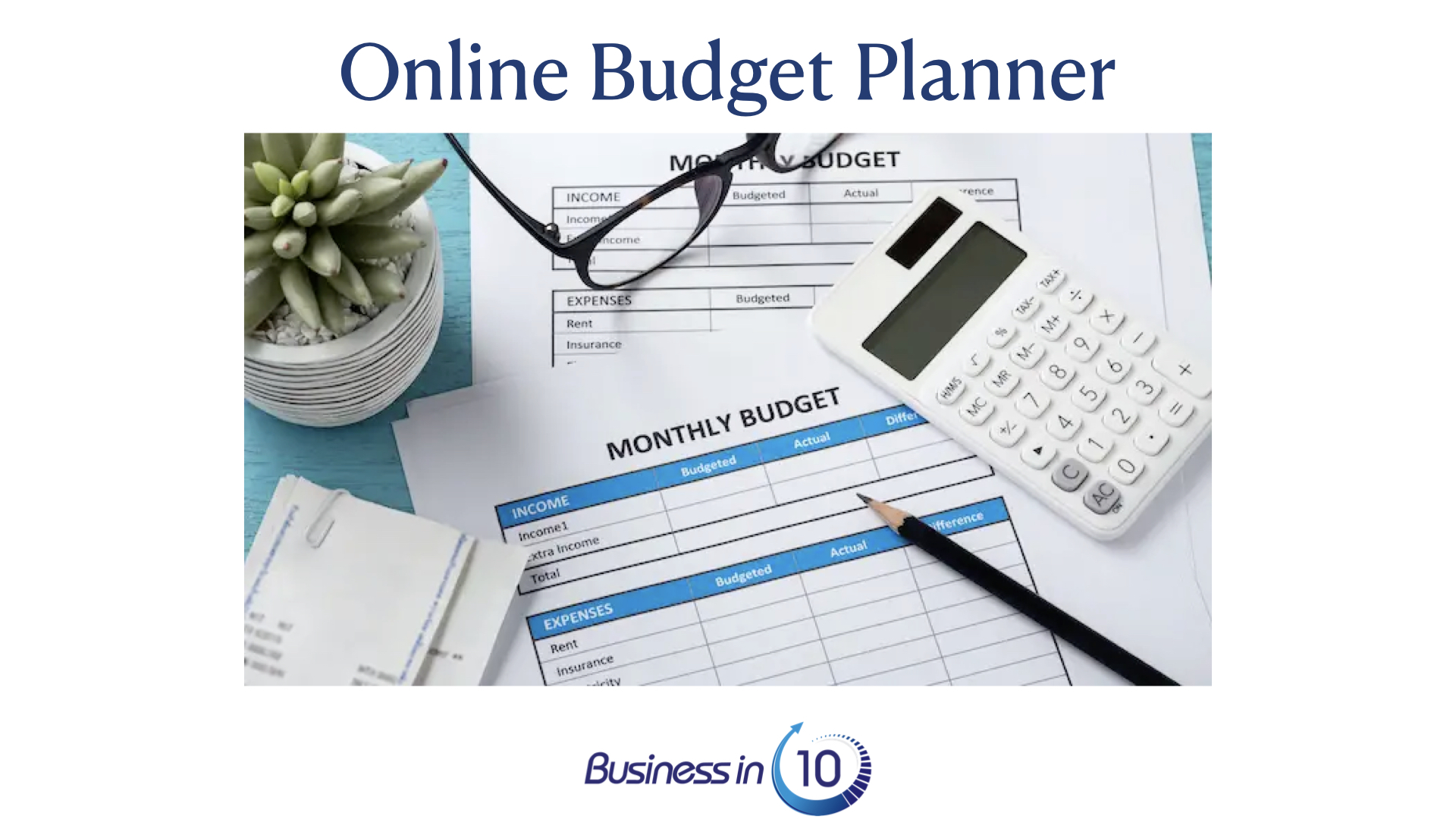 online budget planner